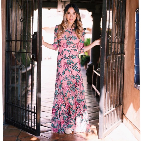 For Love & Lemons Rosali Floral Lace Dress - Picture 10 of 10